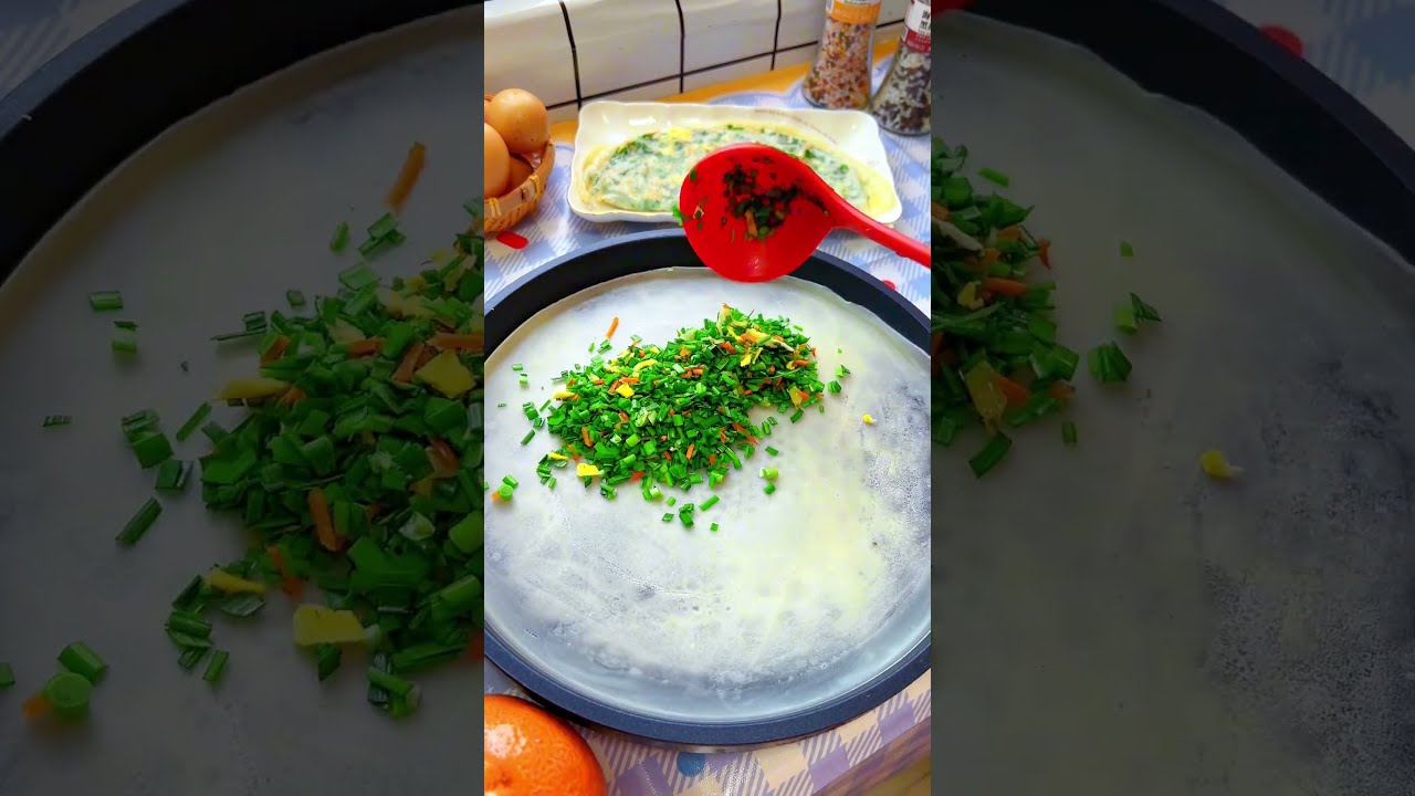The Skin Is Thin And Filling Generous It S So Delicious Breakfast Pancake Silicon