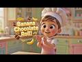 Banana Roll ! 🍌 | Fun &amp; Easy Kids Snack