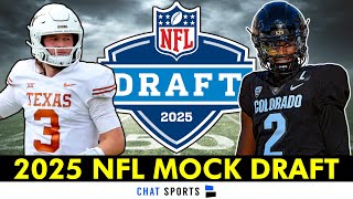 2025 NFL Mock Draft From Dane Brugler Of The Athletic: 1st Round Projections - Who Is QB1?