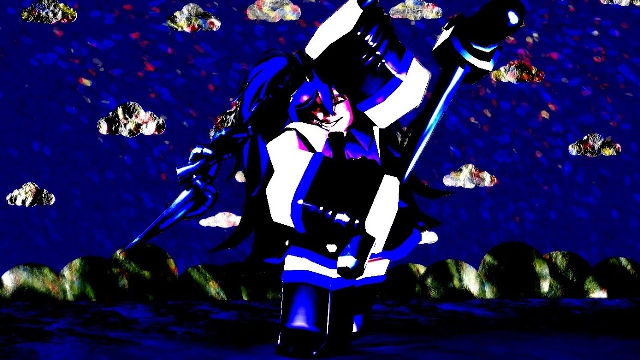 12 mins of Diva Miku (1x1x1x1 SKIN) | ROBLOX FORSAKEN - YouTube