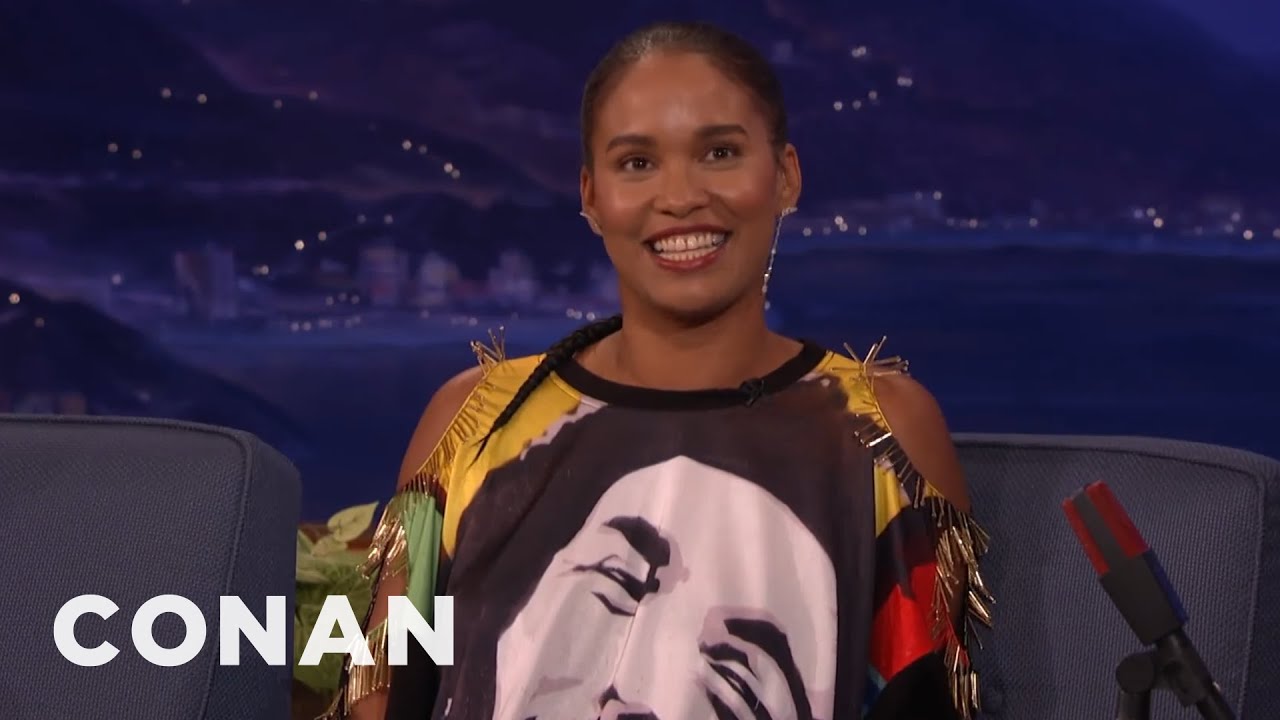 Joy Bryant Lost Her Virginity Across From Her Honorary Street Sign In The Bronx Conan On Tbs Youtube