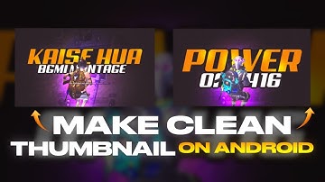 Make This Amazing Pubg Mobile Montage Thumbnail | BGMI Montage Thumbnail TUTORIAL | Shadow Gfx