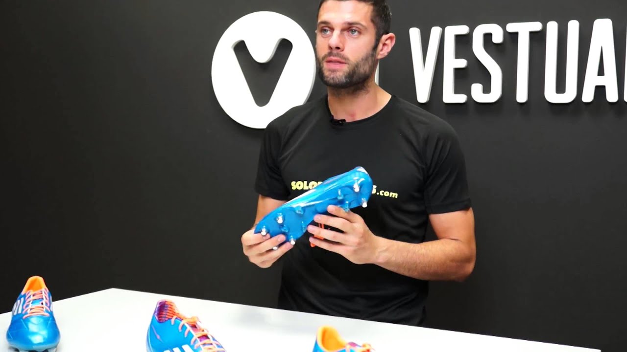 Botas adidas adizero f50 Samba Pack Solar Blue - YouTube
