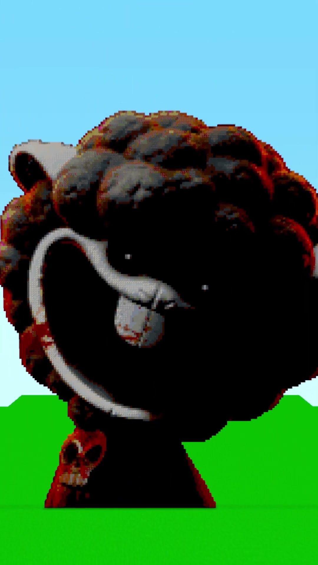 Pixel art di BabaChop di Poppy Playtime 4