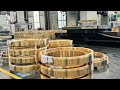 How giant bearings are made?