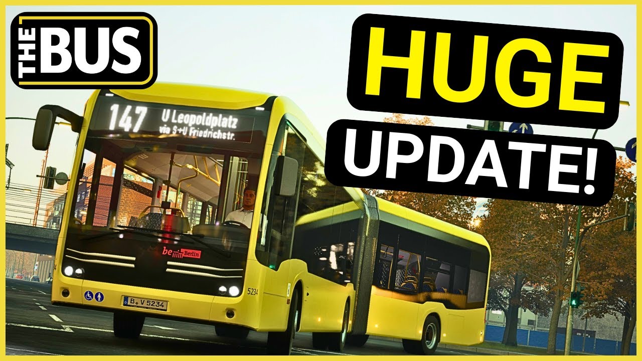 АВТОБУСЫ С ИИ И УЛУЧШЕННАЯ ФИЗИКА? | The Bus Update 3.2