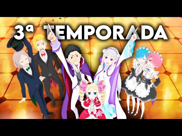 Terceira Temporada de ReZero está em Produção Segundo possível vazamento