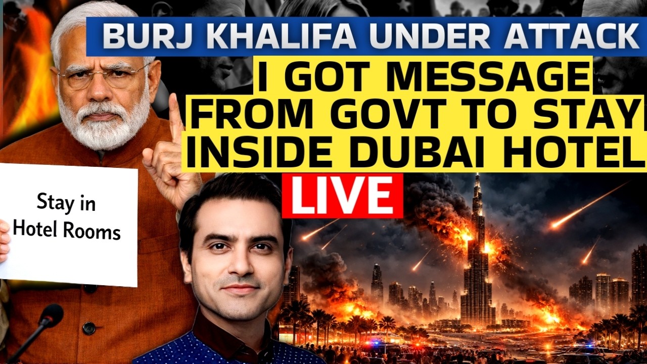 Breaking: Burj Khalifa Under Att@ck, I Got Message From Govt To Stay Inside Dubai Hotel |Sumeet Jain