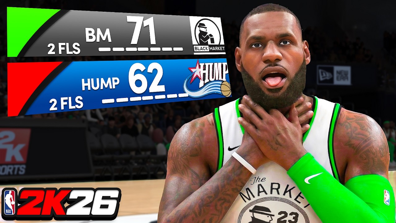 I CHOKED in my FIRST COMP PRO AM TOURNAMENT of NBA 2K26...