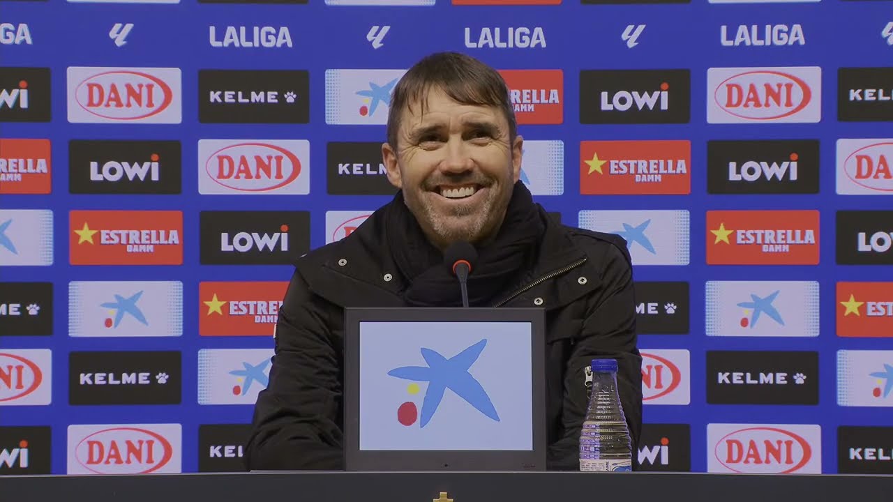 RCD ESPANYOL vs DEPORTIVO ALAVÉS | RUEDA DE PRENSA