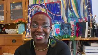 Advent Art Journaling 2021 Day 6:  Making a prayer flag