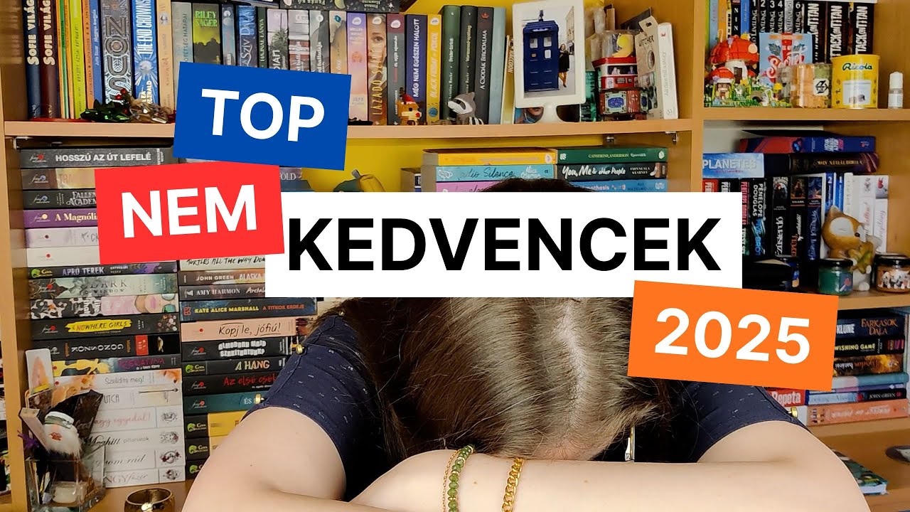 Top NEM Kedvenc Könyvek 2025
