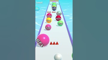 Ball Run Infinity Number Up To (128M, 256M, 512M, 1024M) #817 android, ios #shorts #viral #ballgame