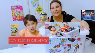 TOY TUB Lucky-Dip Day #6 - Lego, Roary, Star Wars, Spongebob!