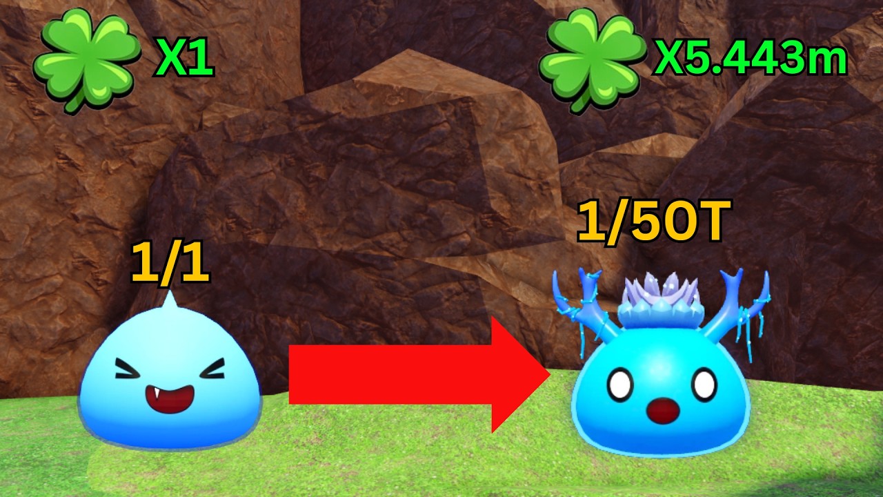 Slime Rng First Level Went From NOOB to PRO in Slime RNG Roblox - YouTube