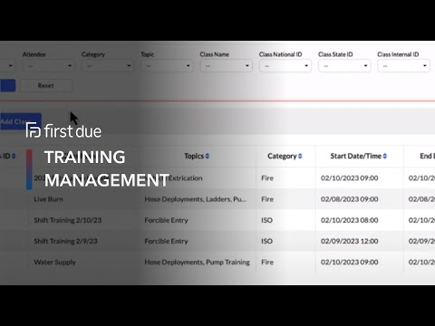 First Due Training