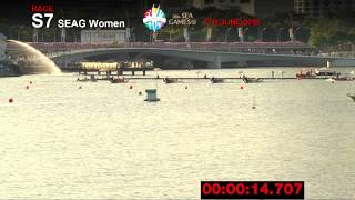 SDBA | 28th SEA Games - Traditional Boat Race | Women's 500m DB12 FINALS screenshot 3