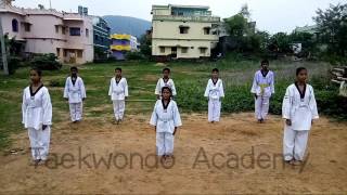 Taekwondo Poomsae - 1 Il Jang By Atad Students