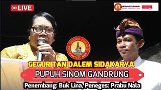 PUPUH SINOM GANDRUNG, GEGURITAN DALEM SIDAKARYA, by Buk Lina & Prabu Nala