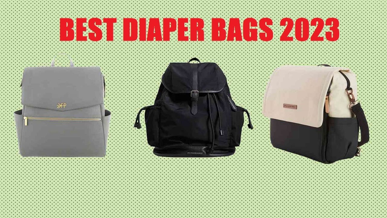 Hafmall Diaper Bag Backpack, Leather Baby Bag for Mom and Dad, Mini Diaper  Backpack with Changing Pad and Stroller Hooks, Stylish Mommy Bag for