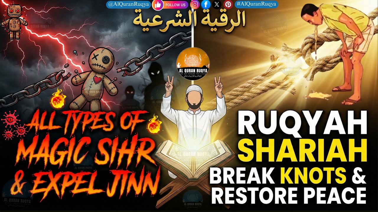 Ruqyah Shariah For All Types Of Magic Sihr Expel Jinn Break Knots 