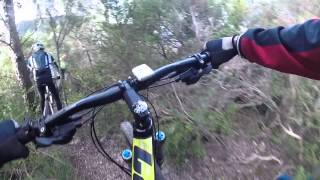 Sortie vtt sur Clermont l'Hérault 01/2015