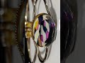 My design - Hinge bracelet w/Rare Vtg Swarovski "Mistral" mirror glass cab - hard to photograph
