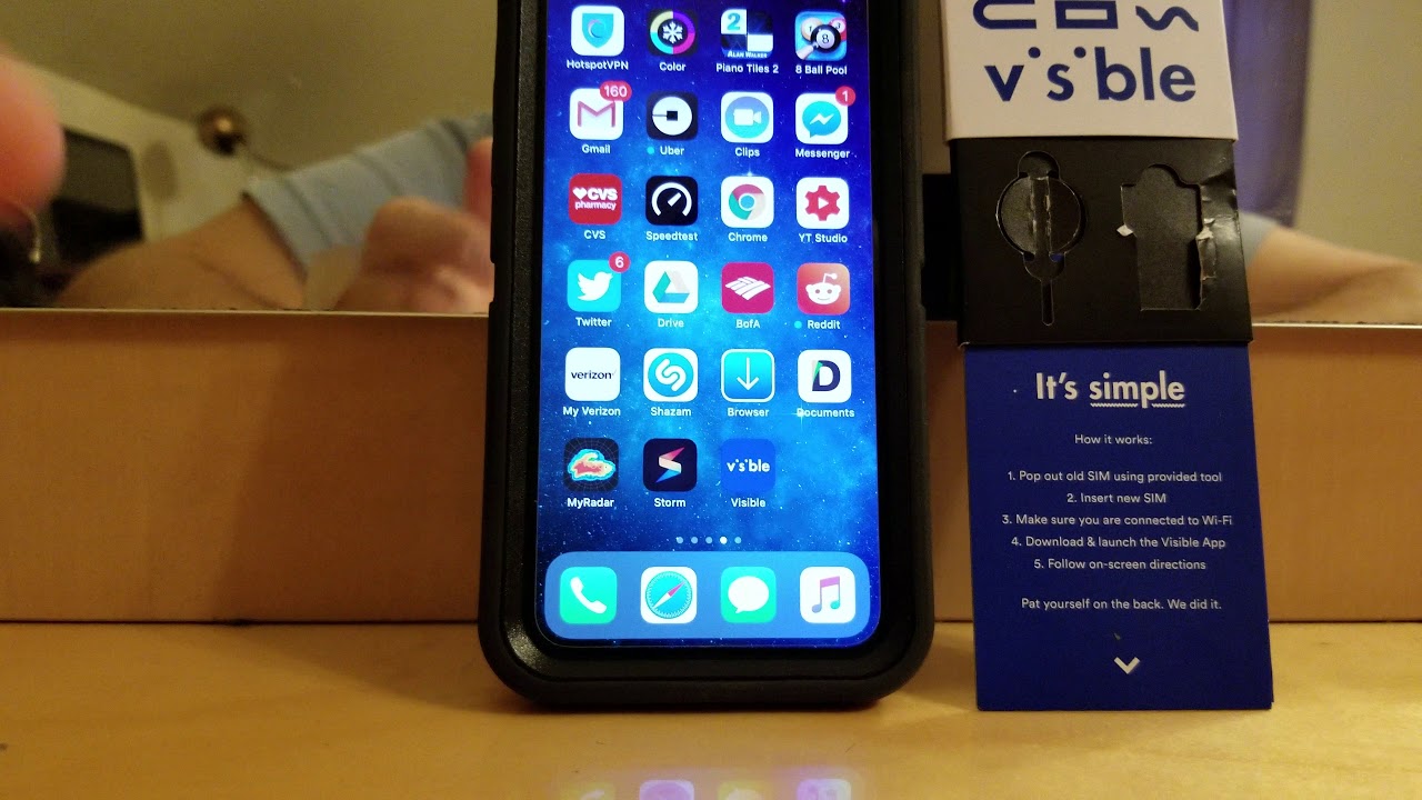 VISIBLE cellphone service plus invite code - YouTube