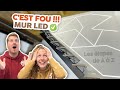 Mur led intgrs termin  les tapes de a  z en diy  ep74  tuto diy rnovation