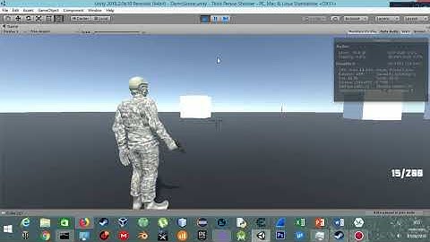 Unity 3D-Third Person Shooter project