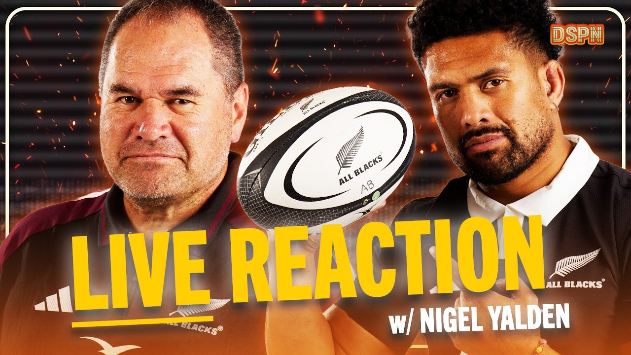Dave Rennie's first All Black Team Named | LIVE Reaction