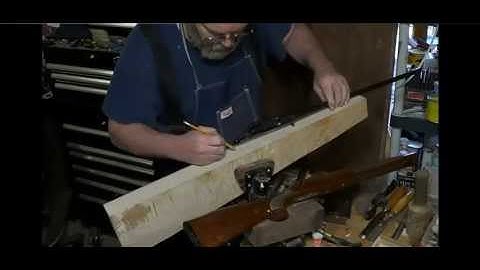 Inletting Bolt Action Part 2 Barrel Layout