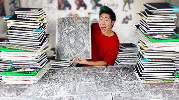 10,000 Drawings in 1,000 Days!
