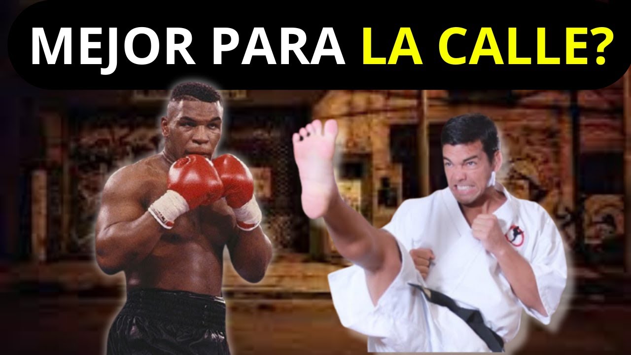 ¿Quién gana entre un boxeador y un karateca