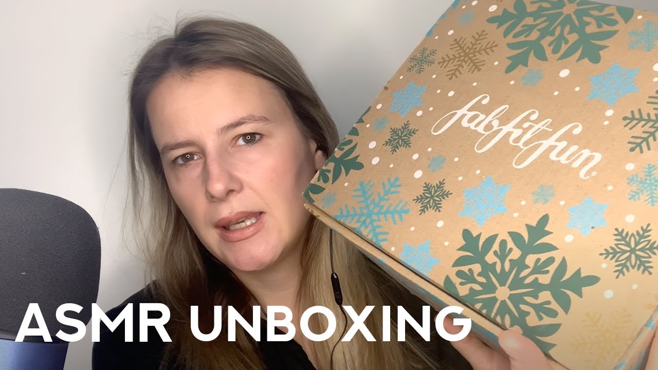 ASMR  ✦  Subskrypcja FabFitFun Zima 2021  ✦  Otwieranie Pudełka | Unboxing