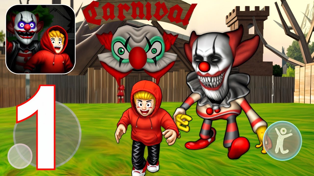 Carnival Escape: Terror Obby - Full Gameplay Walkthrough Part 1 - Carnival of Terror (Android, iOS)