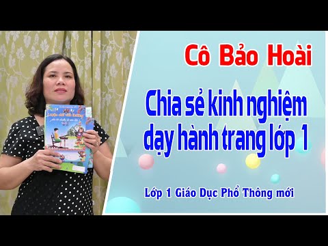 Video HÀNH TRANG VÀO LỚP 1 | Cô Bảo Hoài | Chia sẻ kinh... - youtube