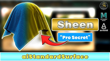 13 -“This One Setting Separates Beginners from Pros! | Sheen Attribute in Maya (Hindi Tutorial)”