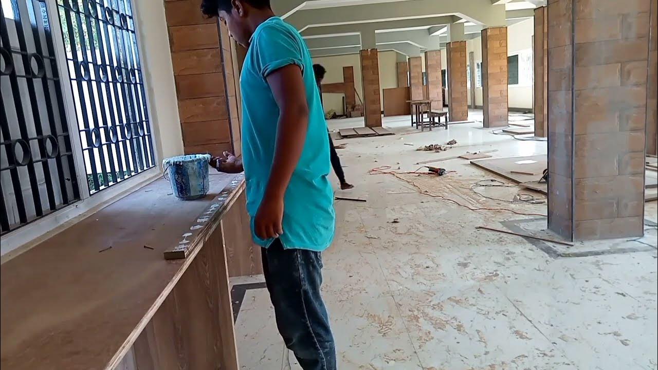Haw to counter laminate pasting work 