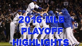 2016 MLB Postseason Highlights