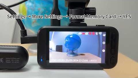 How to Format Your SD Card on Your Miofive Dash Cam？