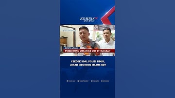 Dorong Lurah Hingga Jatuh ke Got, Warga Medan Terancam Penjara #shorts