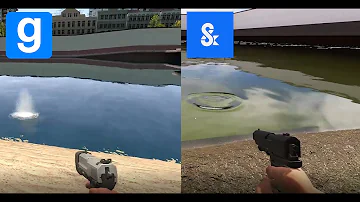 s&box vs Gmod - water comparison