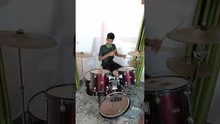 Collide - Justine Skye ft. Tyga (Sped Up Remix) | Melroy Franco Drum Cover #shorts
