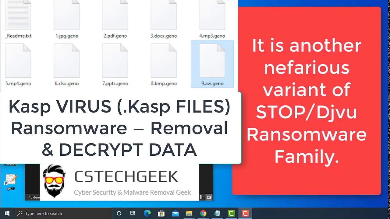 Kasp File Virus Ransomware [.Kasp] Removal and Decrypt .Kasp Files ...