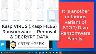 Kasp File Virus Ransomware [.Kasp] Removal and Decrypt .Kasp Files screenshot 4