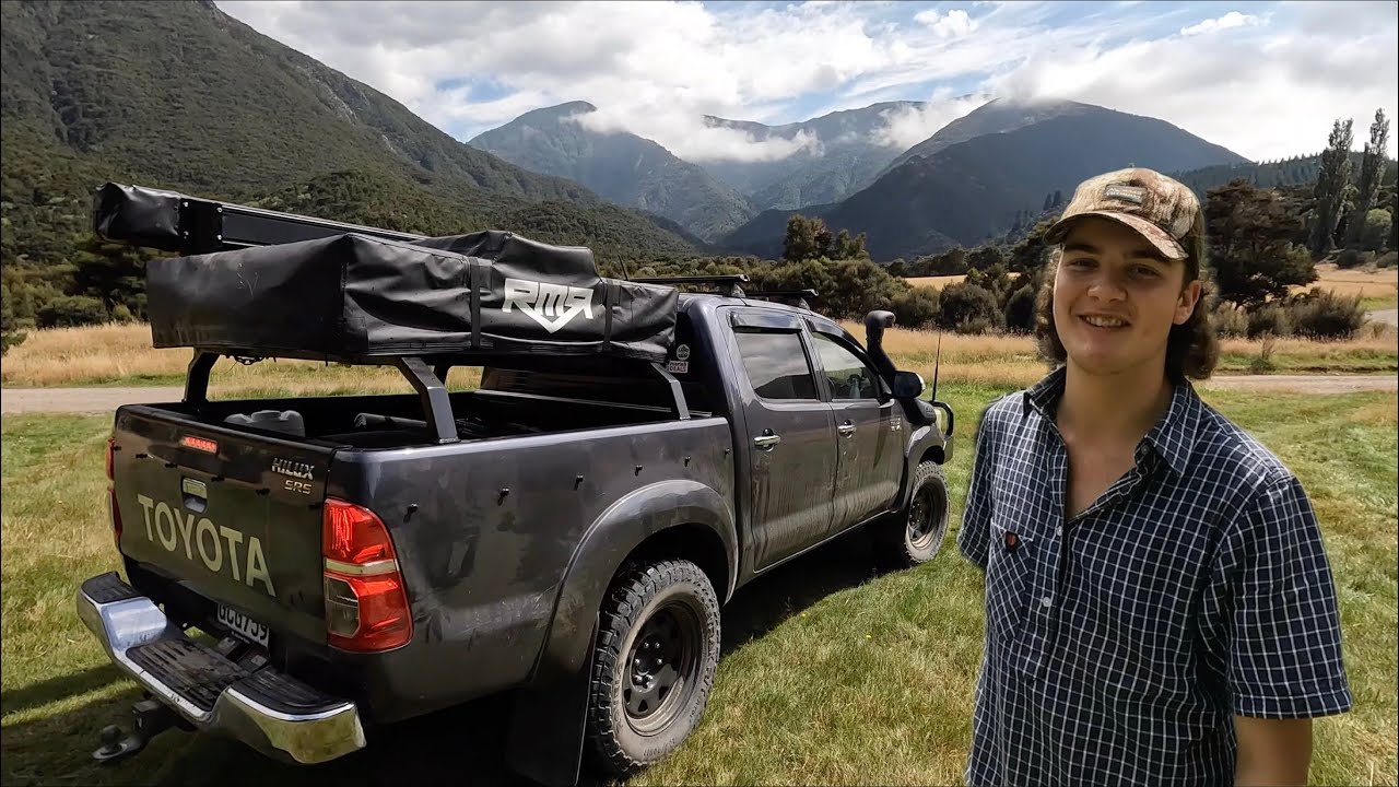 Truck camping and Trout fishing New Zealand!