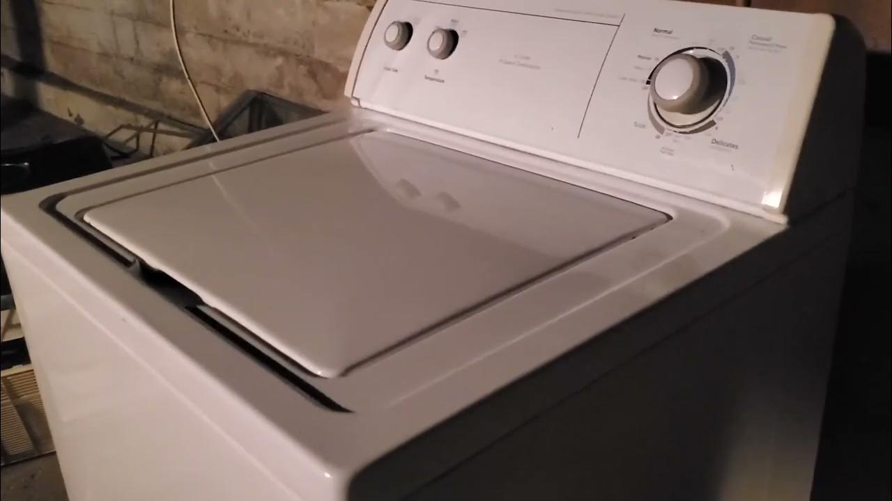 (VTNY Archives) Whirlpool Washing Machine Going Out Of Balance YouTube