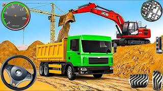 City Road Construction Games - Build Roads Drive Machines Complete City Construction Missions screenshot 5