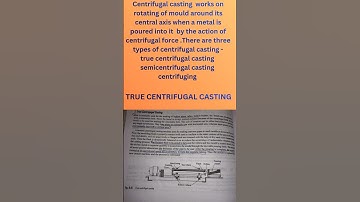 Centrifugal casting#shortsvideo#education#shortsfeed#physics#tech#technology